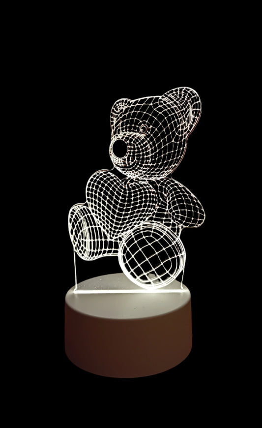 Teddy Bear Hologram Light